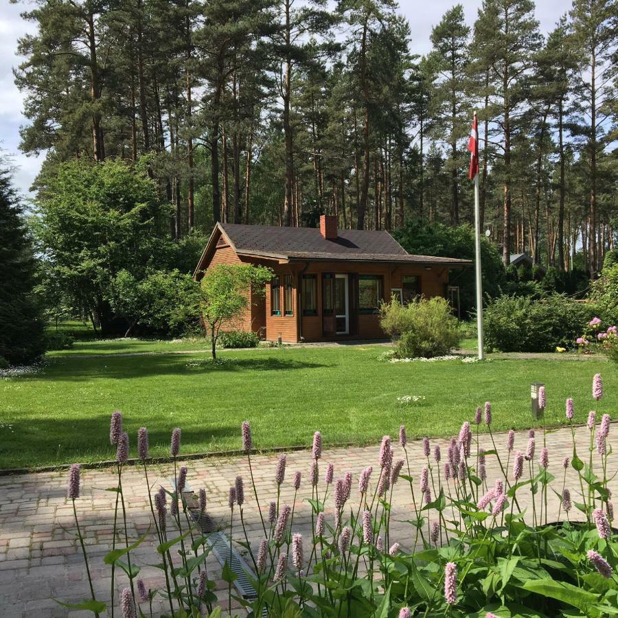 Forest House With Outdoor Hot Tub Jūrkalne 외부 사진